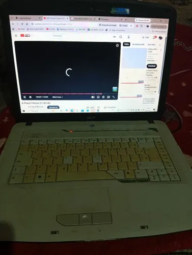 Vendo notebook accer