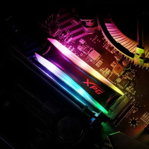 Nvme XPG 256GB S40G RGB ( 98% SAÚDE) - Faço OLX PAY!