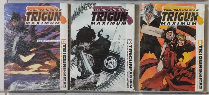 Trigun Maximum vol 09, 10, 12
