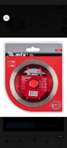 Disco de Corte Diamantado MTX (731389)