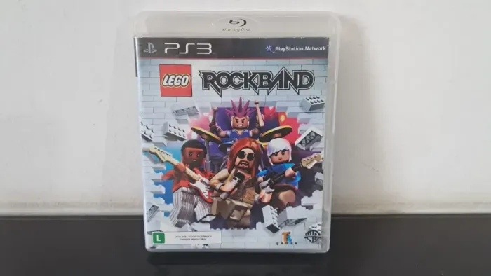 Rock Band Lego PS3 Seminovo para Colecionadores Compre Conosco Jogos Conservados