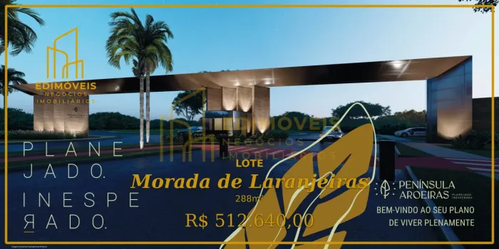 Seu sonho de morar em Morada de Laranjeiras se realiza no Península Aroeiras!