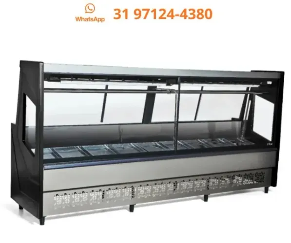 Balcão de Carnes 3M Preto Polar 220V