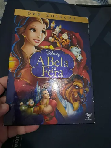 Dvd A Bela e a Fera com 2 discos