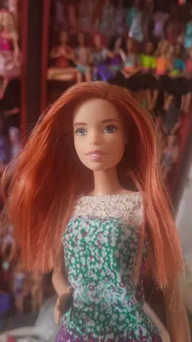 Barbie fashionista ruiva rara!!!!