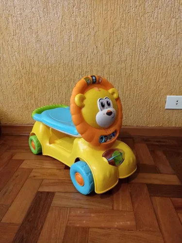 Andador leãozinho 3 em 1 Winfun com som e luz
