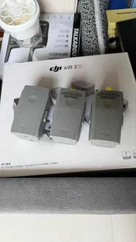 3 Baterias Drone Mavic Air/ Air 2S (Usadas com média de 36 ciclos)