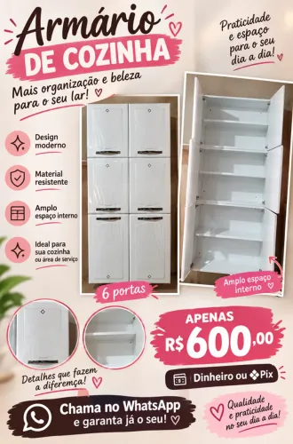 ARMÁRIO DE COZINHA À VENDA!