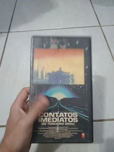 fita vhs contatos imediatos do terceiro grau fita 2