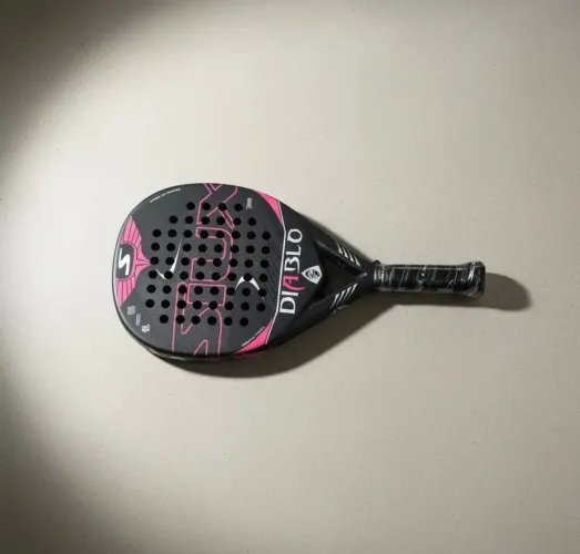 Raquete De Padel Siux Diablo Carbono Premium - Excelente Estado
