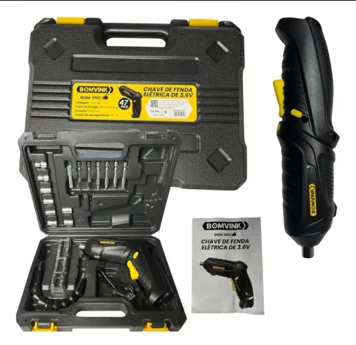 Chave de fenda Elétrica de 3.6 V DC
