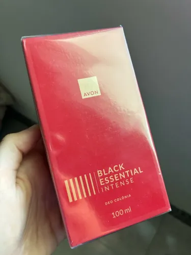 perfume black essential intense