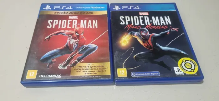 SPIDER MAN E SPIDER MAN MILLES MORALES