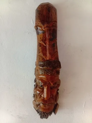 Escultura bambu peruana