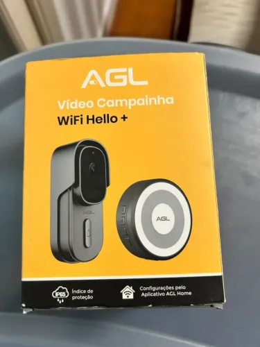 Vídeo Campainha com Wi-Fi Hello+ da AGL