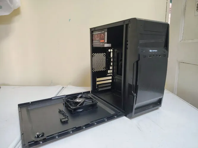 Kit Gabinete C3Tech + Fonte 500W Nova + Ventoinha Nova