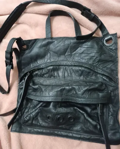 Bolsa crossbody da OSKLEN original couro bovino legítimo