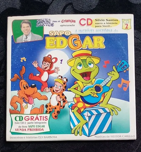 Cd história Silvio santos sapo Edgar 