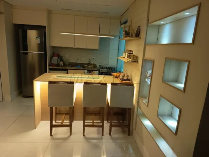 Apartamento para locação com 57 m²,2 quartos, 1 suíte, vaga de garagem, na Vila Ester.