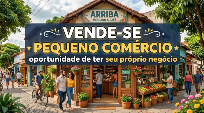 Vende-se pequeno comércio