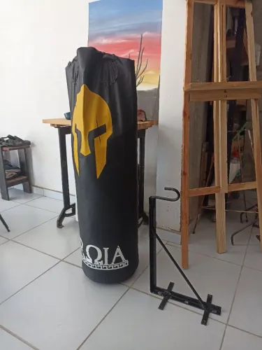 Bate saco e suporte