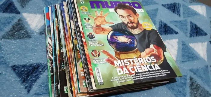 Lote de revistas mundo estranho