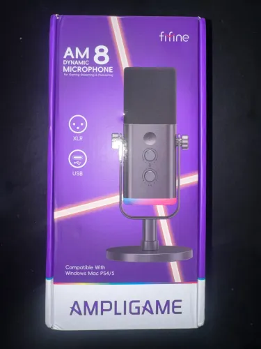 Microfone Fifine M8 ? Nunca usado
