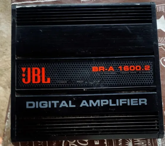 Módulo Jbl Br-a1600.2 Digital 2 Canais 1600w Rms 2 Ohm