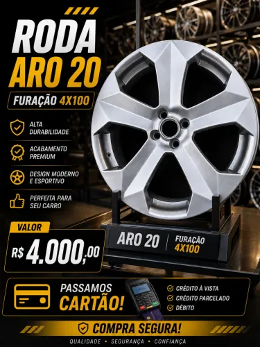 Rodas aro 20 4x100