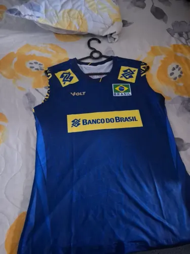 Uniforme 2 Da Seleção Brasileira de Vôlei Regata