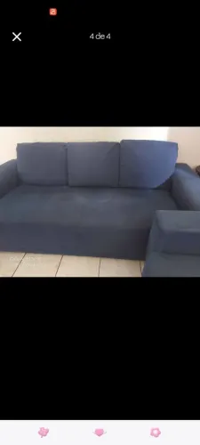 Vendo sofá dois e três lugares pra reformar