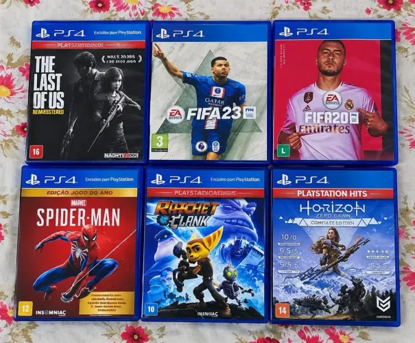 Jogos PS4 / troca ou venda