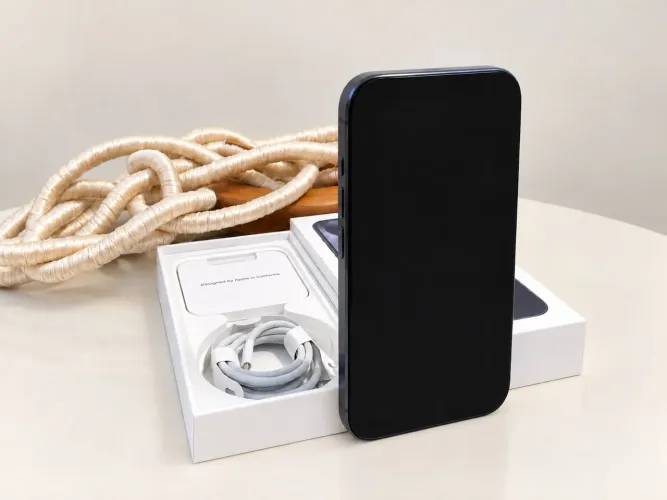 iPhone 15 Pro 256GB Titânio Azul + Caixa + NF | Único Dono