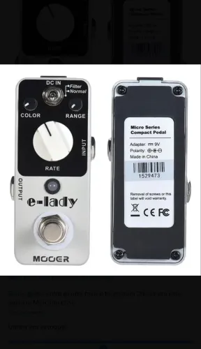 Pedal Mooer Elec Lady Flanger Electric Mistress