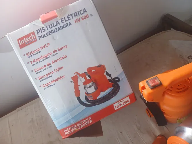 Pistola pintura portátil
