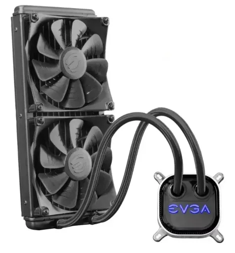 Water cooler EVGA Refrigeração agua EVGA Clc 280mm RGB LED CPU Gamer INTEL / AMD