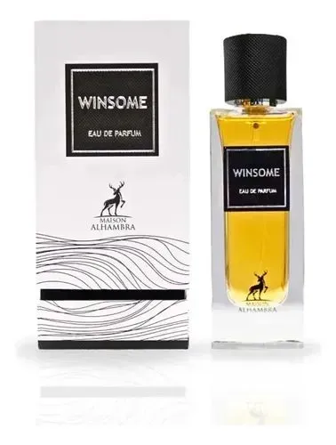 Perfume masculino Maison Alhambra Winsome, inspirado no TUXEDO de YSL