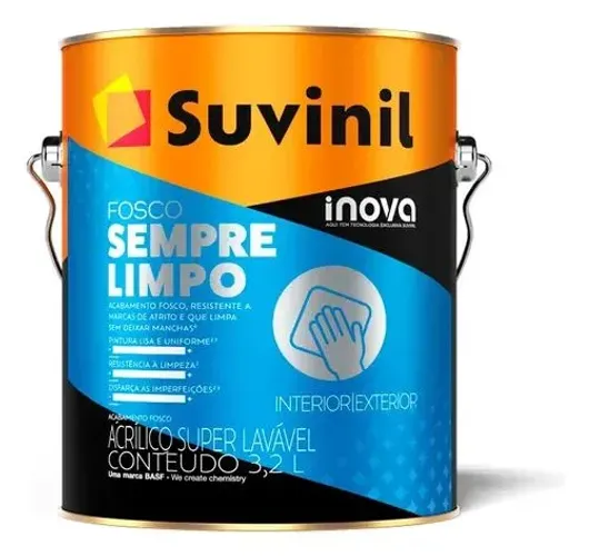 Tinta Suvinil super Premium SEMPRE LIMPO