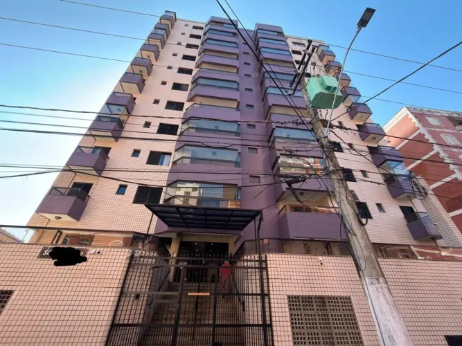 Apartamento 01 dormitório à venda - Bairro Tupi em Praia Grande/SP