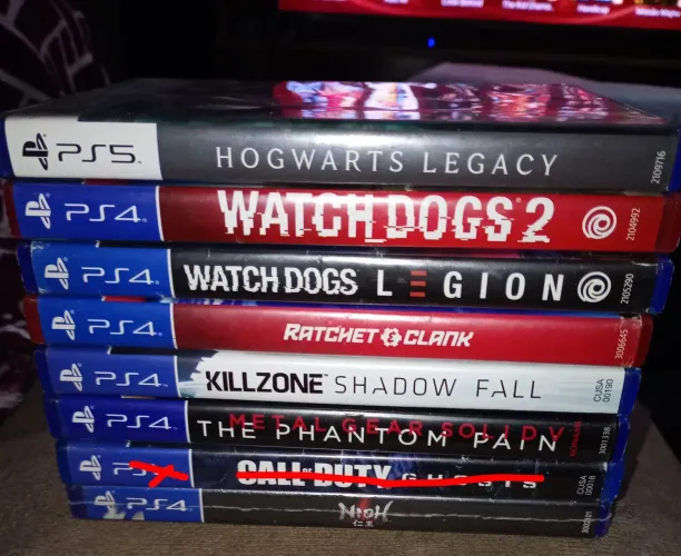 Jogos ps4/ps5