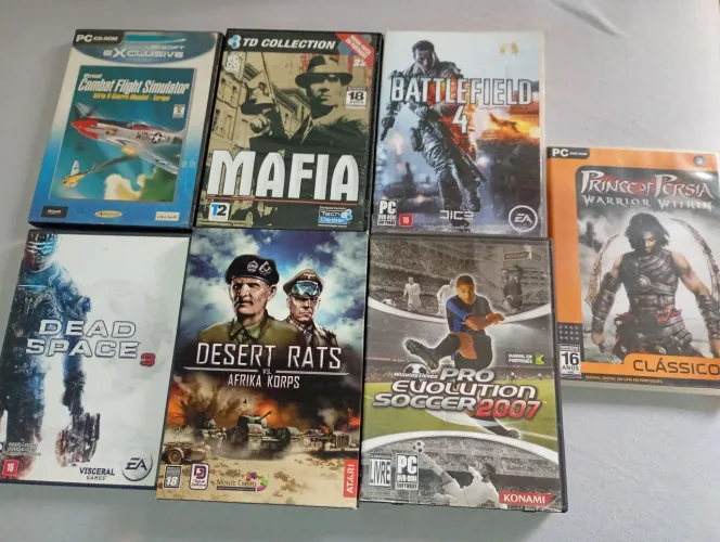 Lote de jogos para computador PC