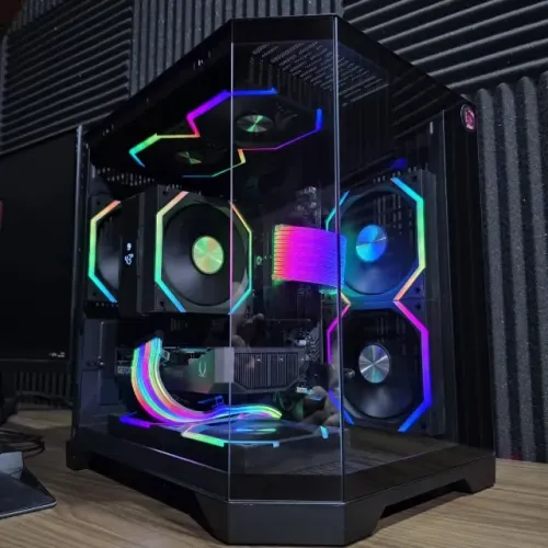 PC Gamer Ryzen 5 9600 + RTX 5060 + 32GB 5600Mhz + NVME 1TB 4500Mbs + B650M