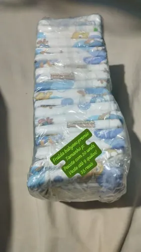 Fraldas descartáveis babysec 