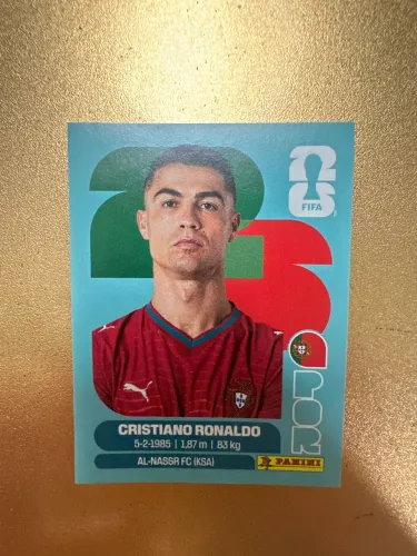 figurinha CRISTIANO RONALDO copa 2026 (negociável)