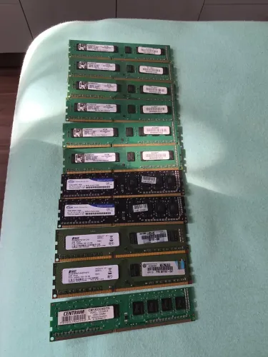 KIT MEMORIA DDR3 2GB LOTE DE 11 MEMÓRIA 
