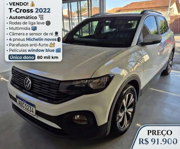 Volkswagen T-Cross Sense 1.0 TSI Flex 5P Aut. 2022