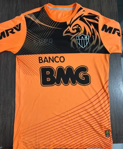 Camisa Atlético Mineiro 2013 Laranja Treino