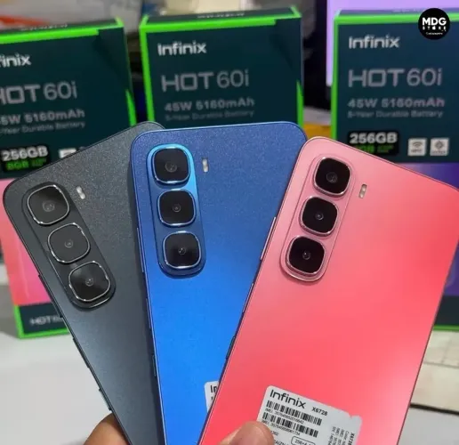 Celular Infinix Hot 60i 08/256-Novo Entregamos Grátis 