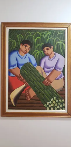 Oleo sobre tela "Fernando Ribeiro"