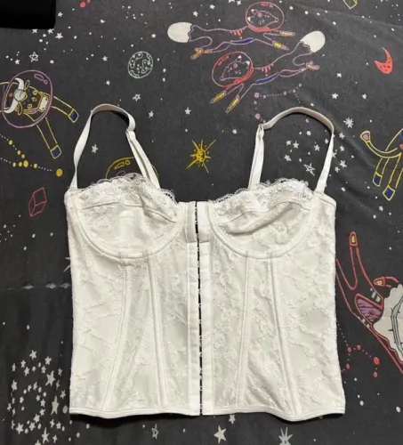 Corset Branco SHEIN 